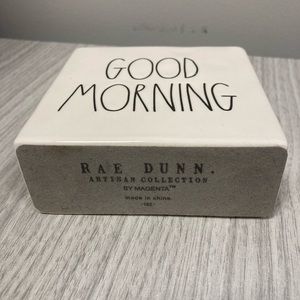 Rae Dunn “Good Morning” Sign
